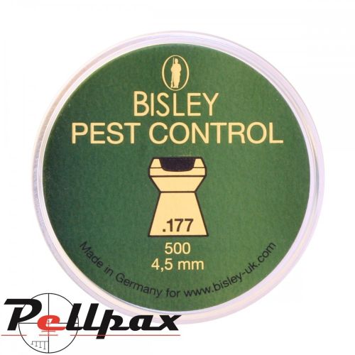 Bisley Pest Control .177 Pellets x 500 Airgun Pellets Pellpax