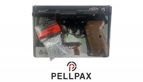 Walther P38 Black - 4.5mm BB Air Pistol - Preowned