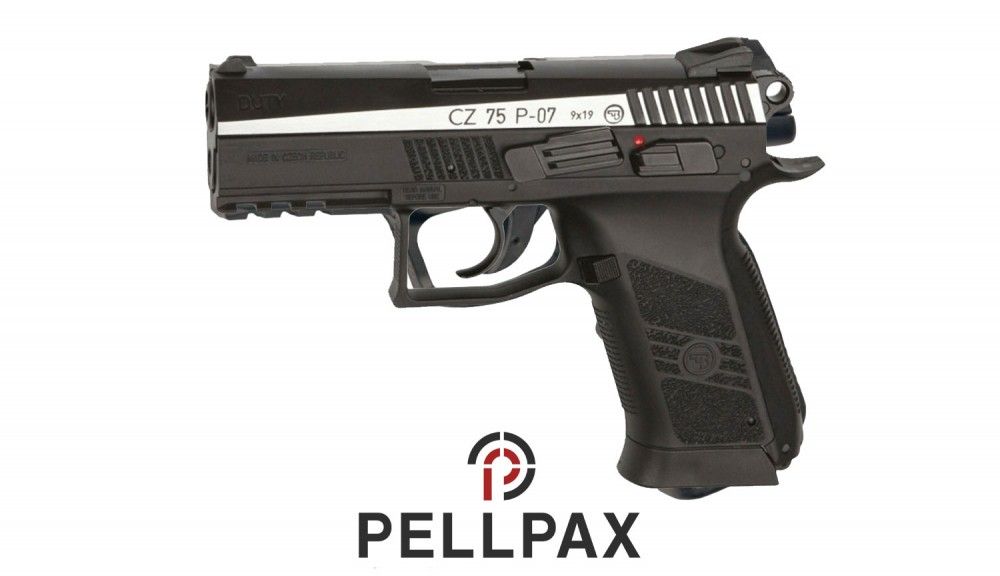 ASG - Réplique CZ™ 75 P-07 DUTY Co2, Blowback - Safe Zone Airsoft