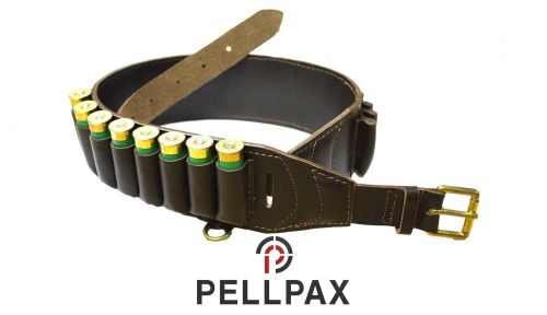Bisley Deluxe Brown Leather Cartridge Belt