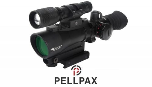 BSA 30mm Red Dot Sight w/ Laser & Torch