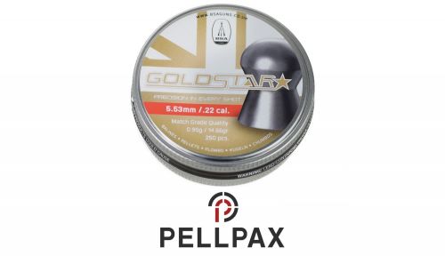 BSA Goldstar Premium Pellets - .22 x 250