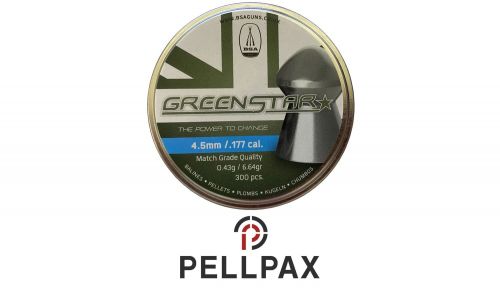 BSA Greenstar Premium Pellets - .177 x 300