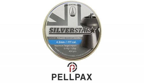 BSA Silverstar Premium Pellets - .177 x 400