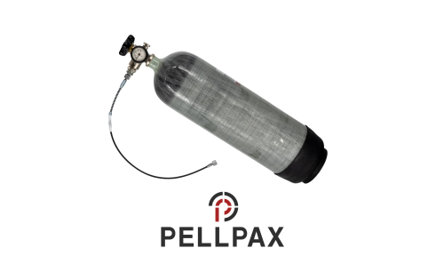 Best Fittings Carbon 6.8 ltr 300 BAR Charging Bottle