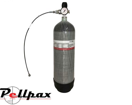 BEST Fittings 1.1 Ltr 300 BAR “Weekender” Carbon Fibre Air Gun Charging Cylinder 