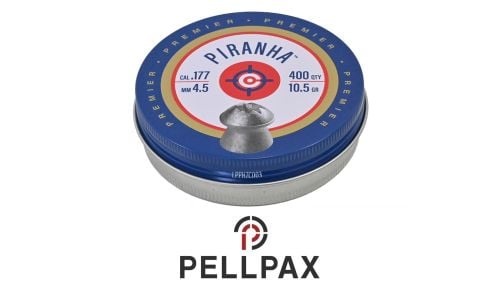 Crosman Piranha Hollowpoint Pellets - .177 x 400