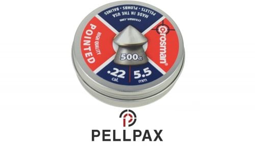 Crosman Pointed Pellets .22 Pellets x 500