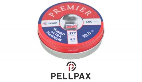 Crosman Premier Domed .177 (4.5mm) Pellets x 500