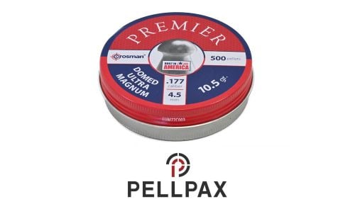 Crosman Premier Domed .177 (4.5mm) Pellets x 500