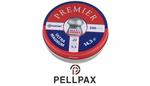 Crosman Premier Domed .22 (5.5mm) Pellets x 500