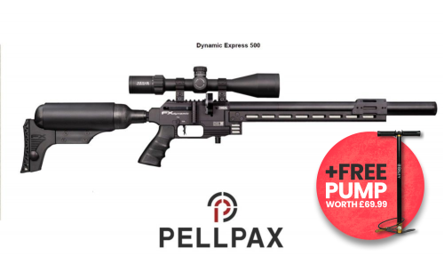 FX Airguns Dynamic - .177 PCP Air Rifle + FREE PUMP