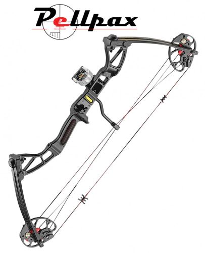BLACK Right Handed * REX Armex Archery Compound Bow Fully Adjustable 55 Lbs