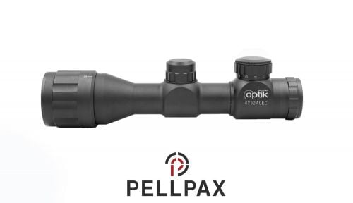 Richter Optik Exact Compact Rifle Scope - 4x32 AO IR