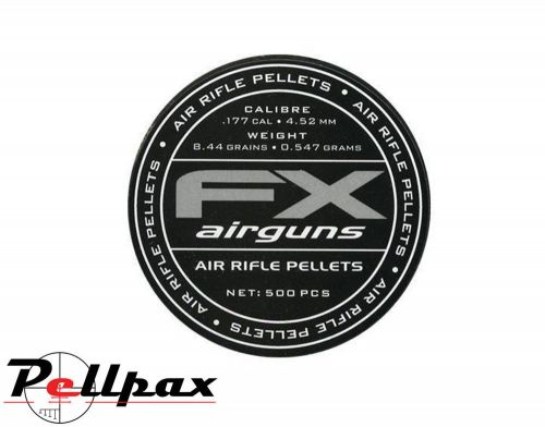 Tins of 500 FX Airgun Pellets .177 