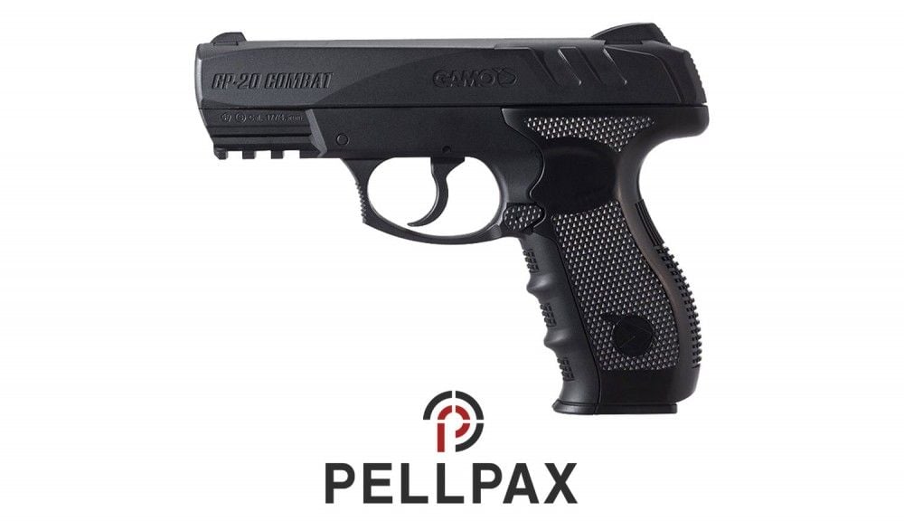 Pack pistolet Gamo CO2 GP-20 Combat 4.5 mm (3.98 joules) - SD