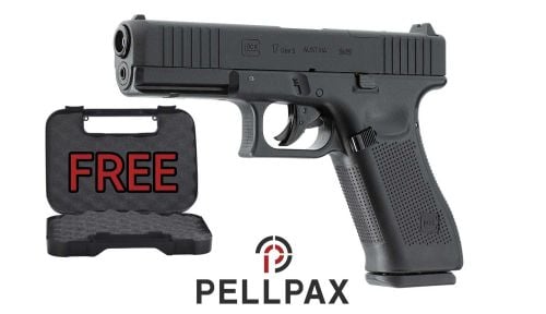 Glock 17 Gen5 MOS - .177 Pellet Air Pistol + FREE HARD CASE