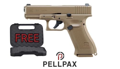 Glock 19X - 4.5mm BB Air Pistol + FREE HARD CASE