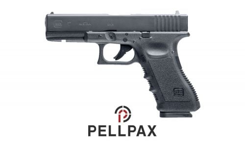 Glock 17 Dual Ammo - 4.5mm BB & .177 Pellet Air Pistol