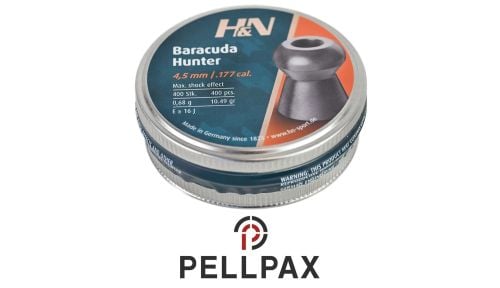 H&N Baracuda Hunter .177 Pellets x 400