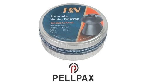 H&N Baracuda Hunter Extreme .177 Pellets x 400