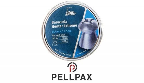 H&N Baracuda Hunter Extreme .22 Pellets x 200