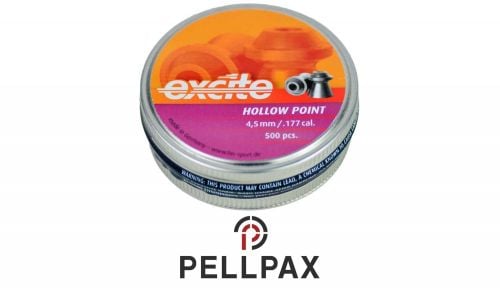 H&N Excite Hollow Point Pellets .177 x 500
