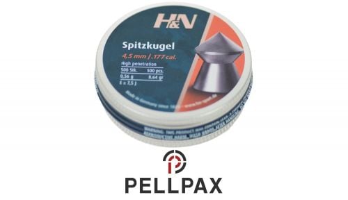 H&N Pointed Spitzkugel .177 x 500