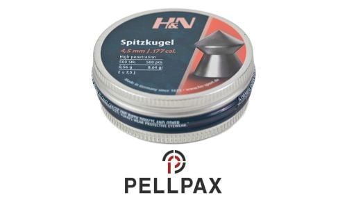 H&N Pointed Spitzkugel .177 x 500
