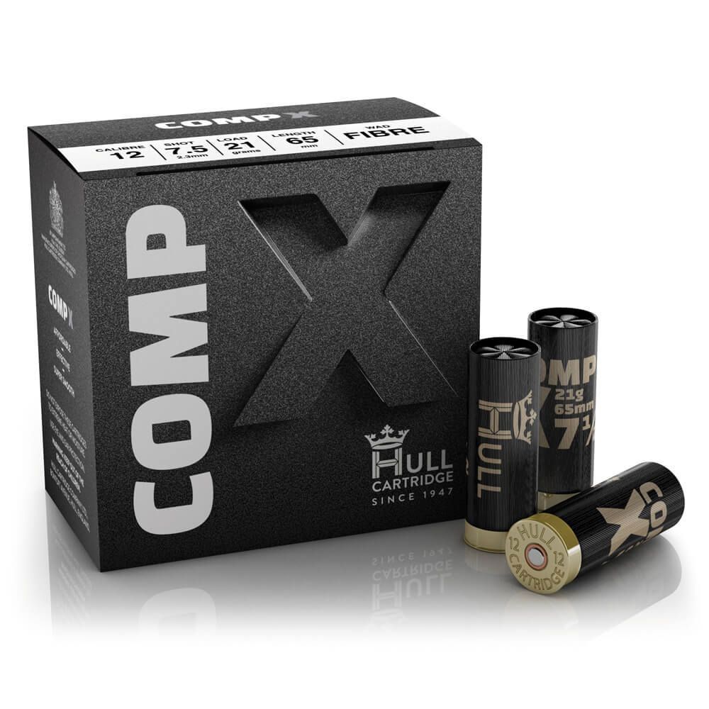 Hull Cartridge Comp X 12G x 250 Shotgun Cartridges Pellpax