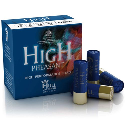 Hull Cartridge High Pheasant Fibre - 16G x 250