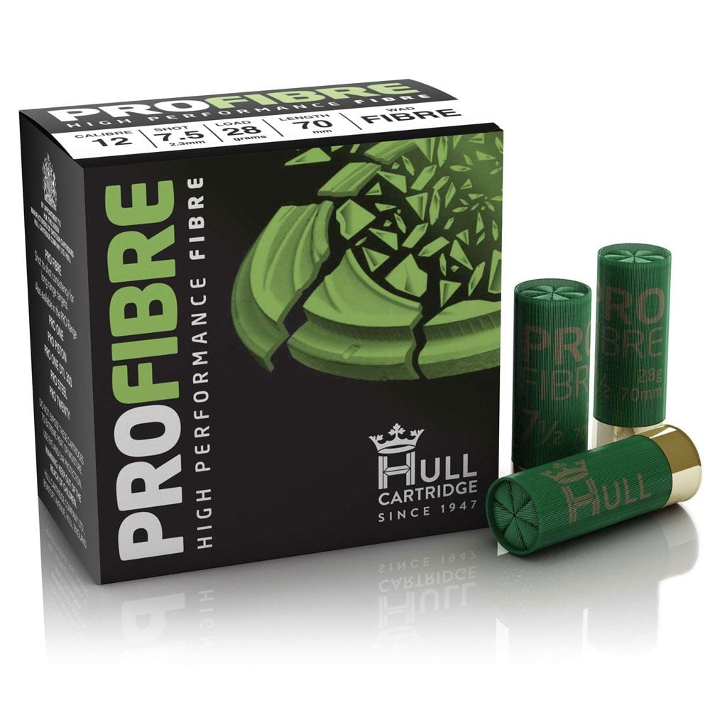 Hull Cartridge Pro Fibre 12G x 250 Shotgun Cartridges Pellpax