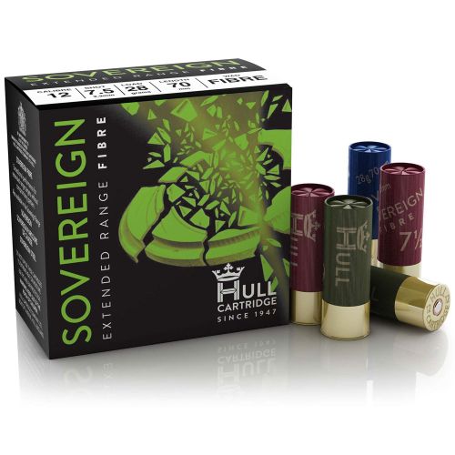 Hull Cartridge Sovereign Fibre - 12G x 250