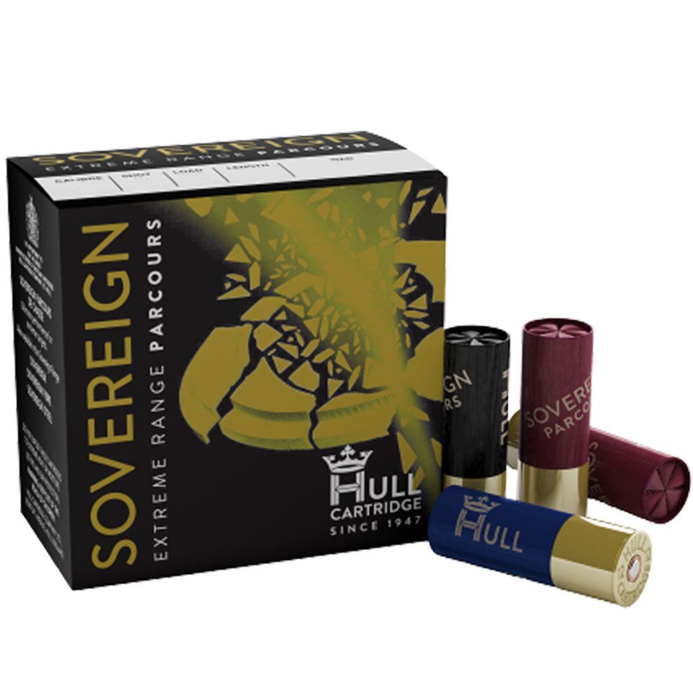 Hull Cartridge Sovereign Parcours 12G x 250 Shotgun Cartridges