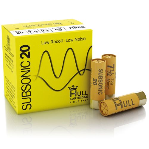 Hull Cartridge Subsonic - 20G x 250