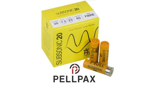 Hull Cartridge Subsonic - 20G Clay Cartridges x 250