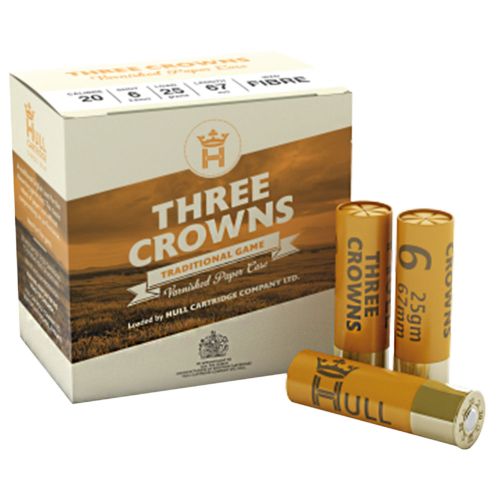 Hull Cartridge Three Crowns - 20G x 250