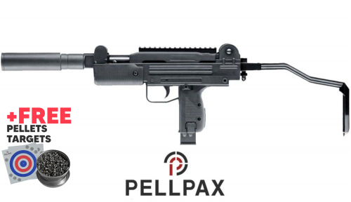 IWI Mini Uzi - .177 Pellet Spring Air Pistol + FREE Targets & Pellets's