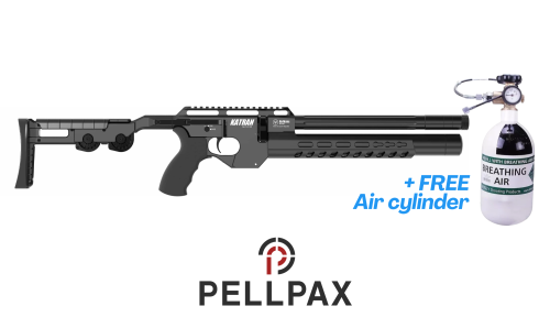 AirMaks Arms Katran Compact - .22 PCP Air Rifle + FREE Air Cylinder
