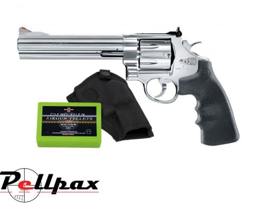 Smith & Wesson 629 Classic Revolver 5" .177 Pellet - Full Kit