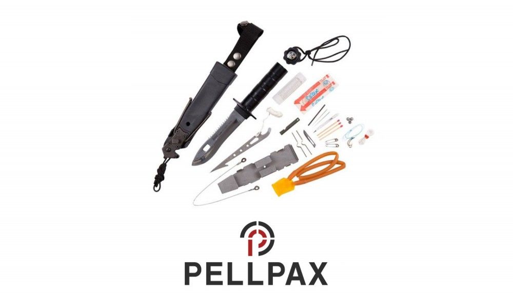 Kombat UK Adventurer Survival Kit Knife Saws & Survival Kits Pellpax