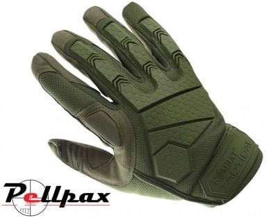 Kombat UK Alpha Tactical Gloves - Olive Green