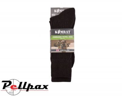 Kombat UK Military Army Patrol Socks - Black