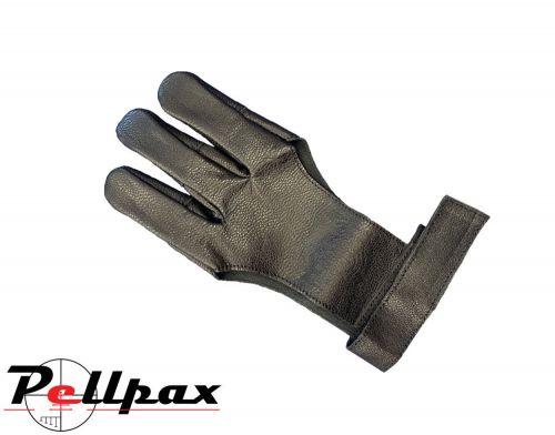 MAC Full Finger Black Leather Glove - Small - Ex Display