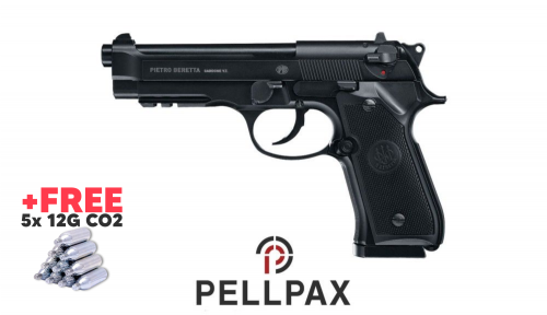 Beretta M92A1 - 4.5mm BB Air Pistol + Free CO2