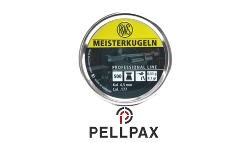 RWS Meisterkugeln .177 (4.49mm) Pellets x 500