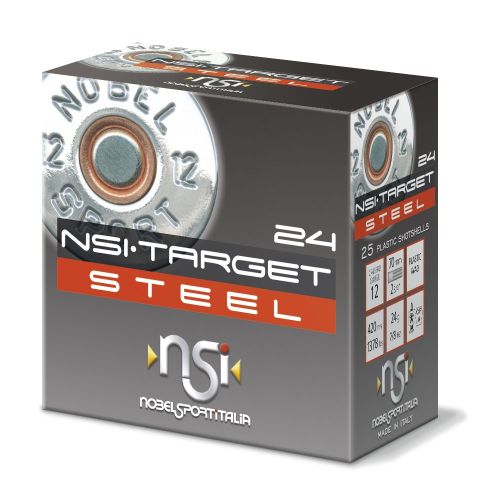 NSI Target Steel - 12G x 250
