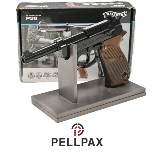 Walther P38 Blowback - 4.5mm Steel BB Air Pistol - Preowned