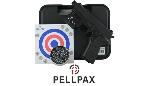 Sig Sauer P229 Compact Tactical Operations Bundle - .177 Pellet CO2 Air Pistol