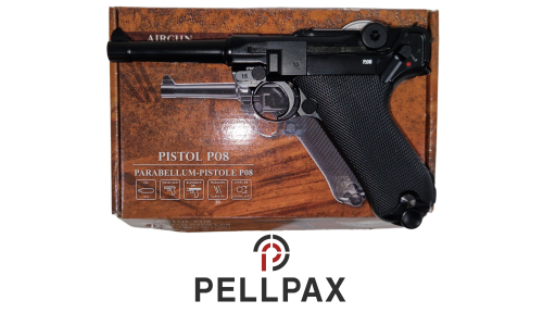 Umarex Walther Legends P08 FM Luger Blowback - 4.5mm BB Air Pistol - Preowned